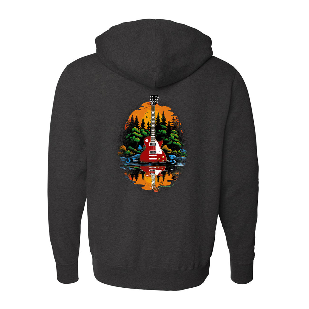 Joe Bonamassa Beauty of Nature Zip-Up Hoodie hettegenser svart