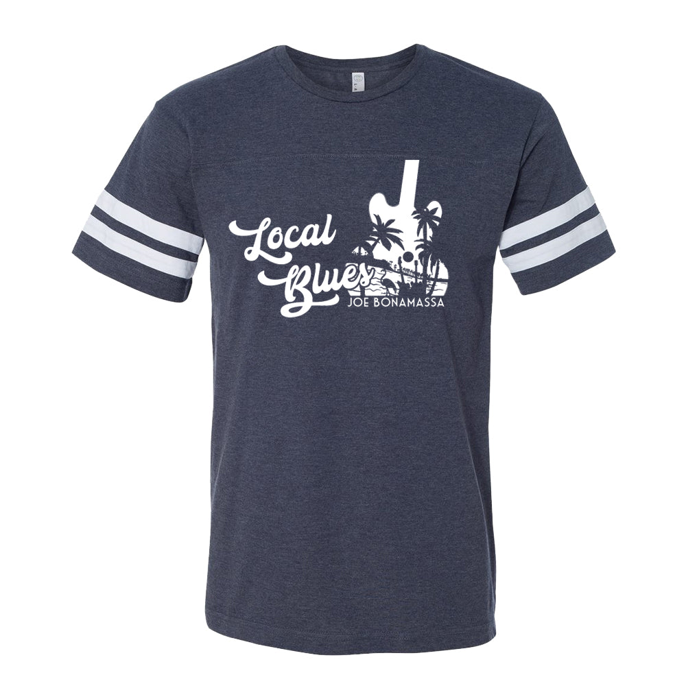 Joe Bonamassa Local Blues Football t-skjorte herre bomull