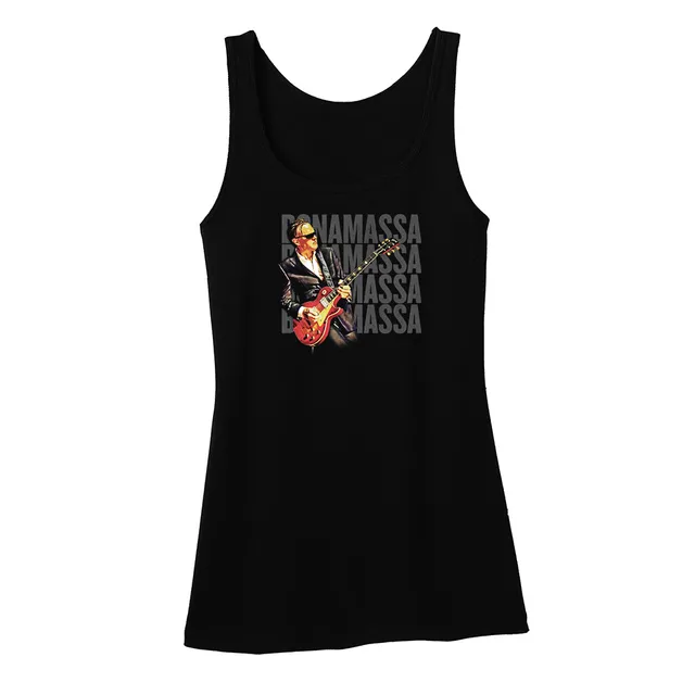 Joe Bonamassa Quadamassa 2.0 singlet dame svart bomull