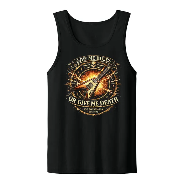 Joe Bonamassa Give Me Blues singlet svart unisex