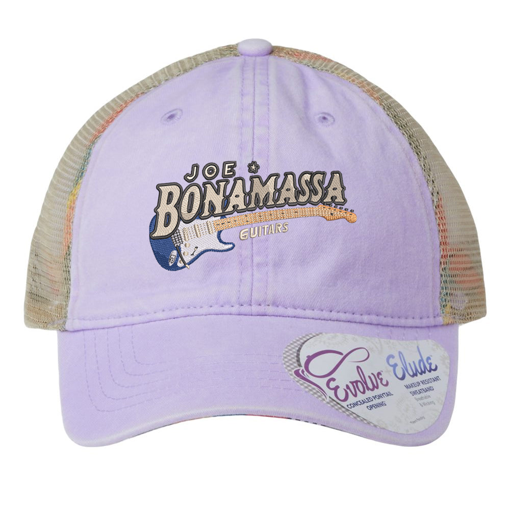 Joe Bonamassa Royal Strat Washed Mess caps lavender bomull