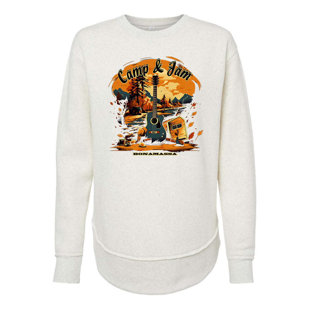 Joe Bonamassa Camp & Jam Weekend Fleece genser dame svart