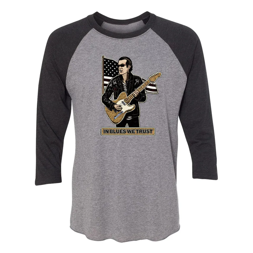 Joe Bonamassa Blues Hero 3/4 t-skjorte tri-blend