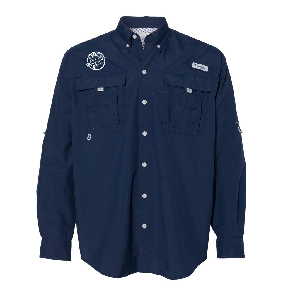 Joe Bonamassa Do Not Disturb Columbia PFG Bahama II Skjorte hvit