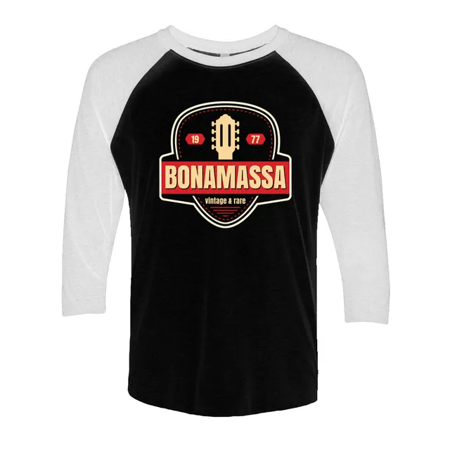 Joe Bonamassa Gold Vintage Pick 3/4-ermet t-skjorte grå
