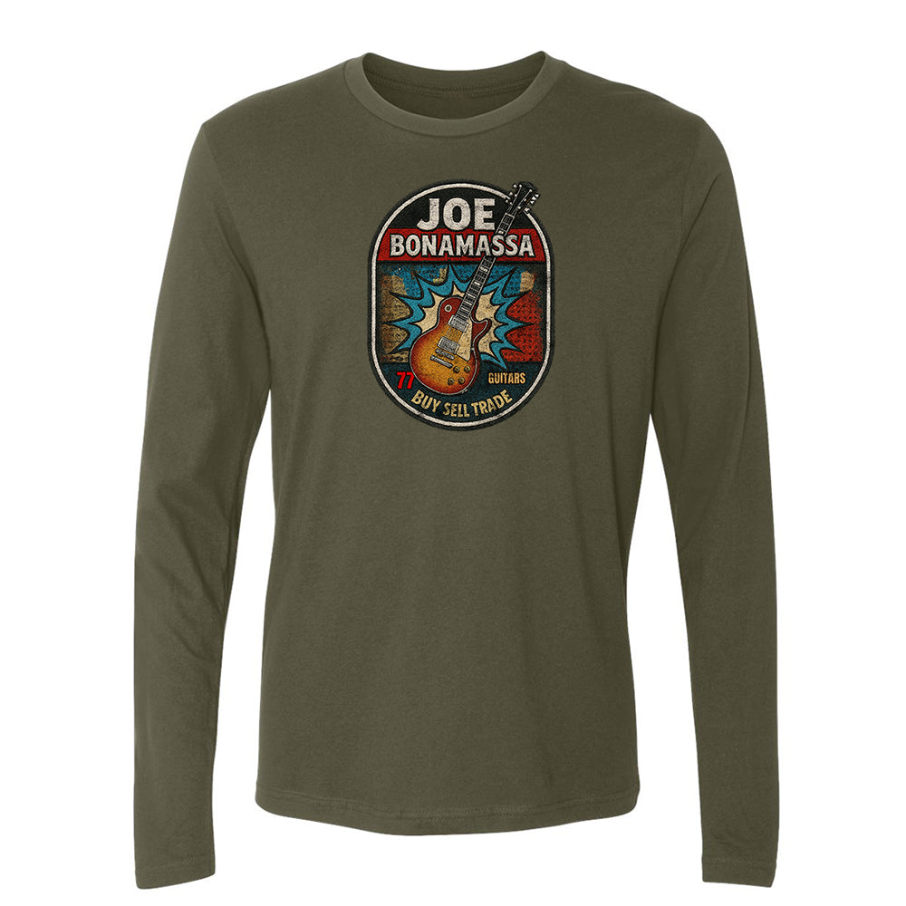 Joe Bonamassa Premium Collection langermet t-skjorte svart