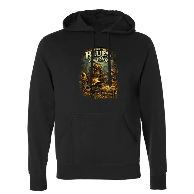 Joe Bonamassa Blues Runs Deep hettegenser svart pullover