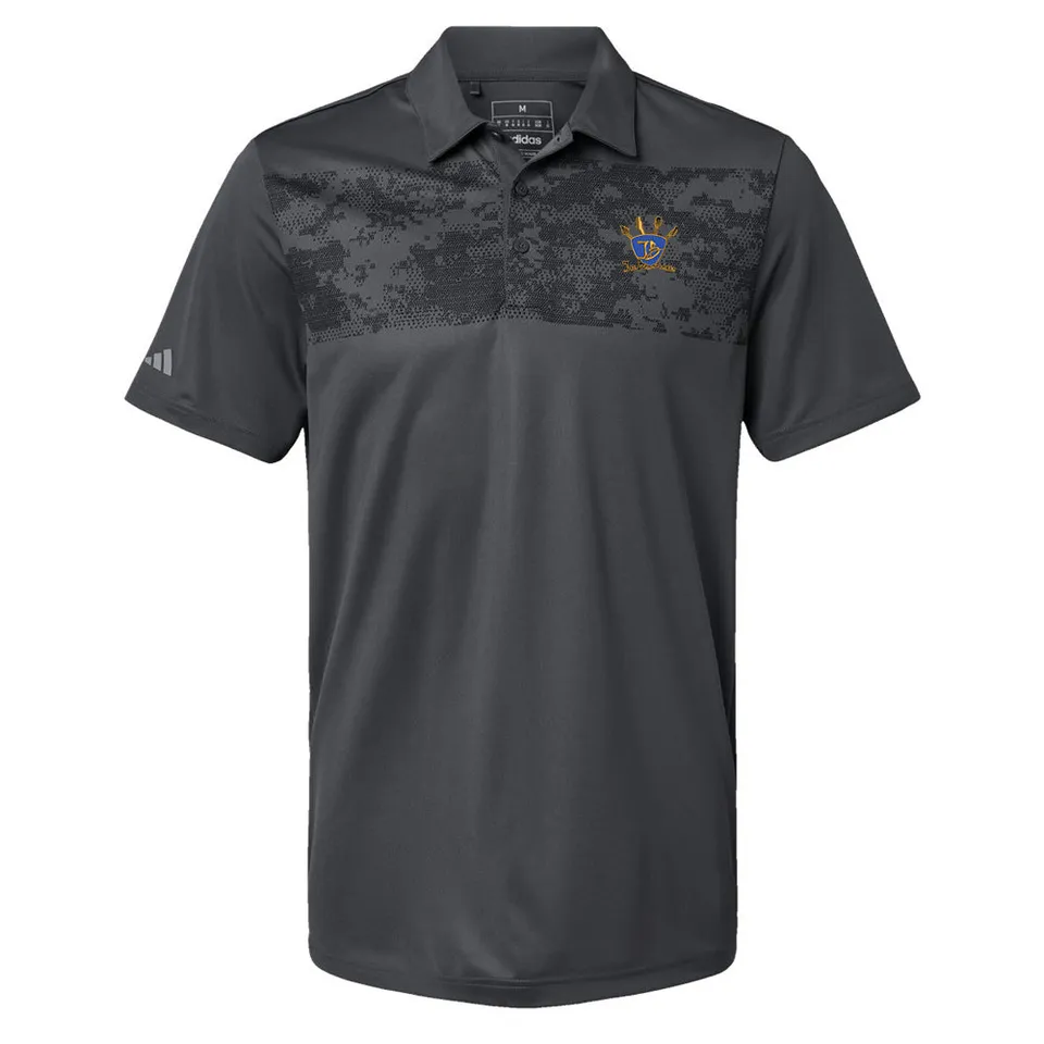 Joe Bonamassa Quadzilla Adidas Camo Polo herre brysttrykk