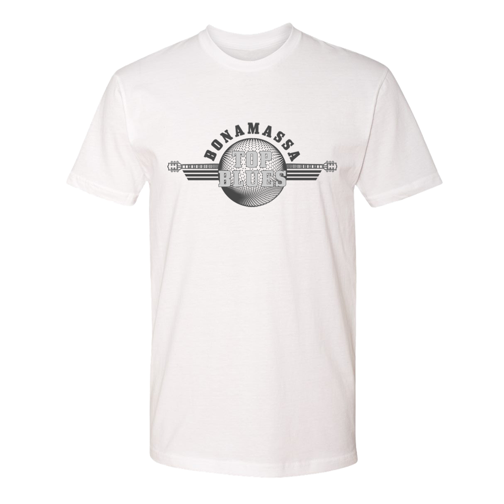Joe Bonamassa Top Blues t-skjorte unisex L svart bomull