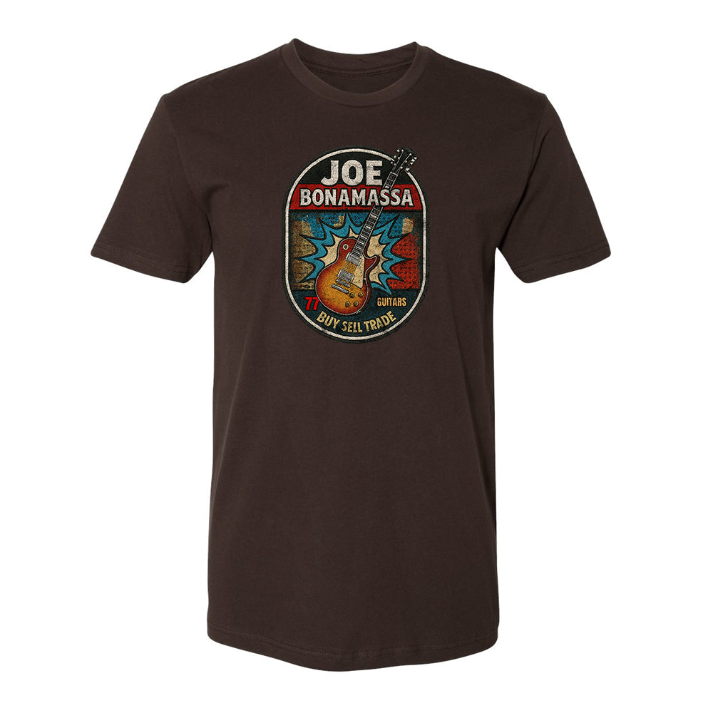 Joe Bonamassa Premium Collection t-skjorte svart bomull