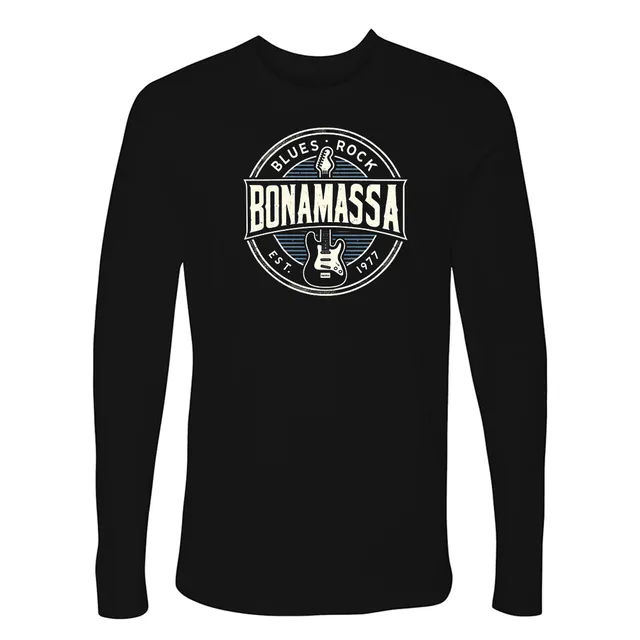 Joe Bonamassa StratoBlues langermet trøye svart herre