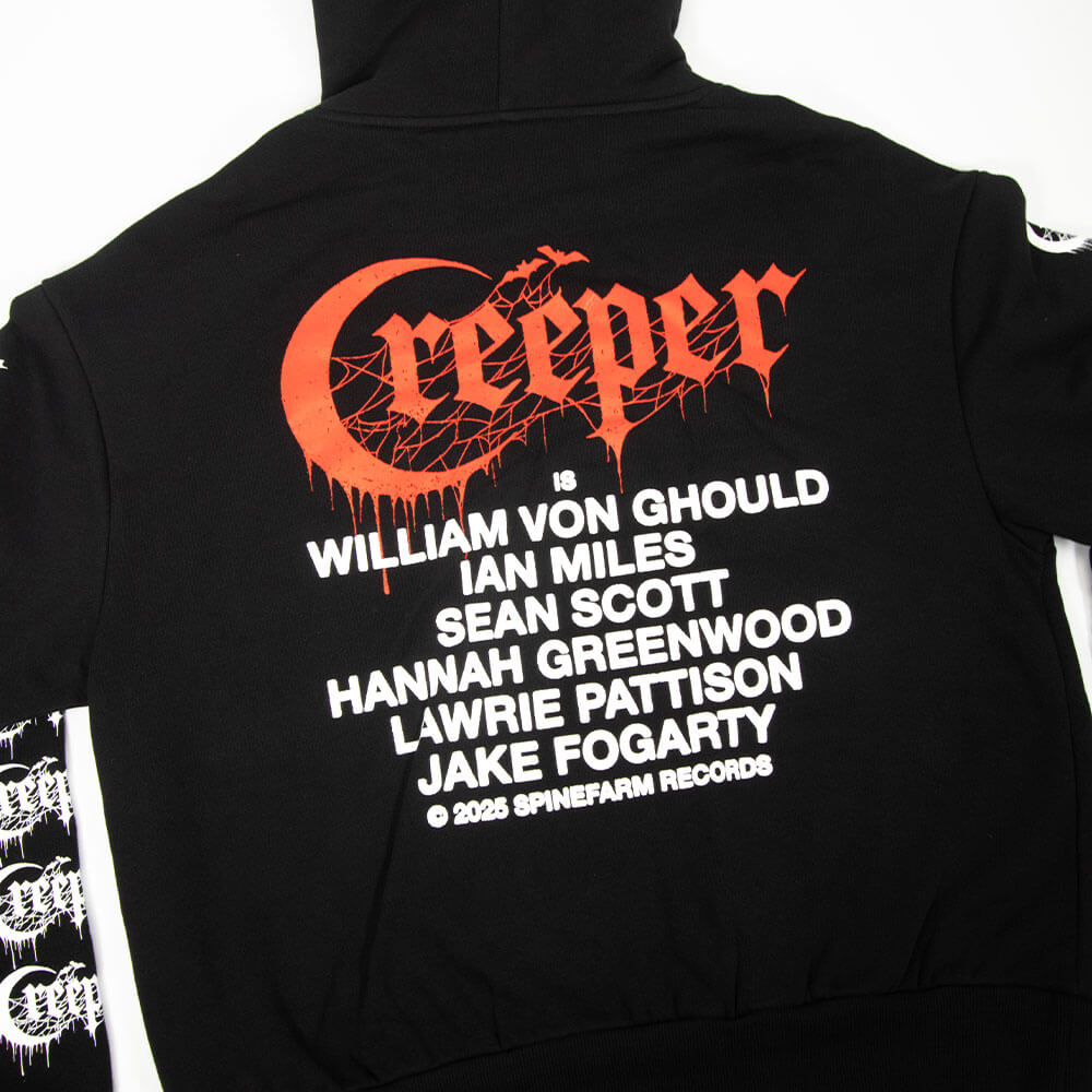 Creeper Sanguivore II hettegenser svart bomull