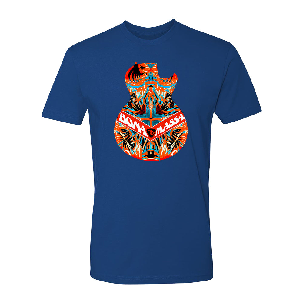 Joe Bonamassa Tribal Guitar t-skjorte svart bomull