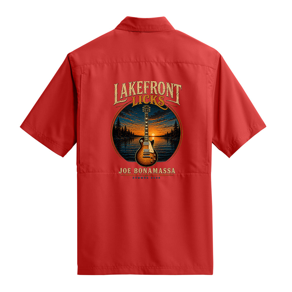 Joe Bonamassa Lakefront Licks UV-skjorte kortermet svart