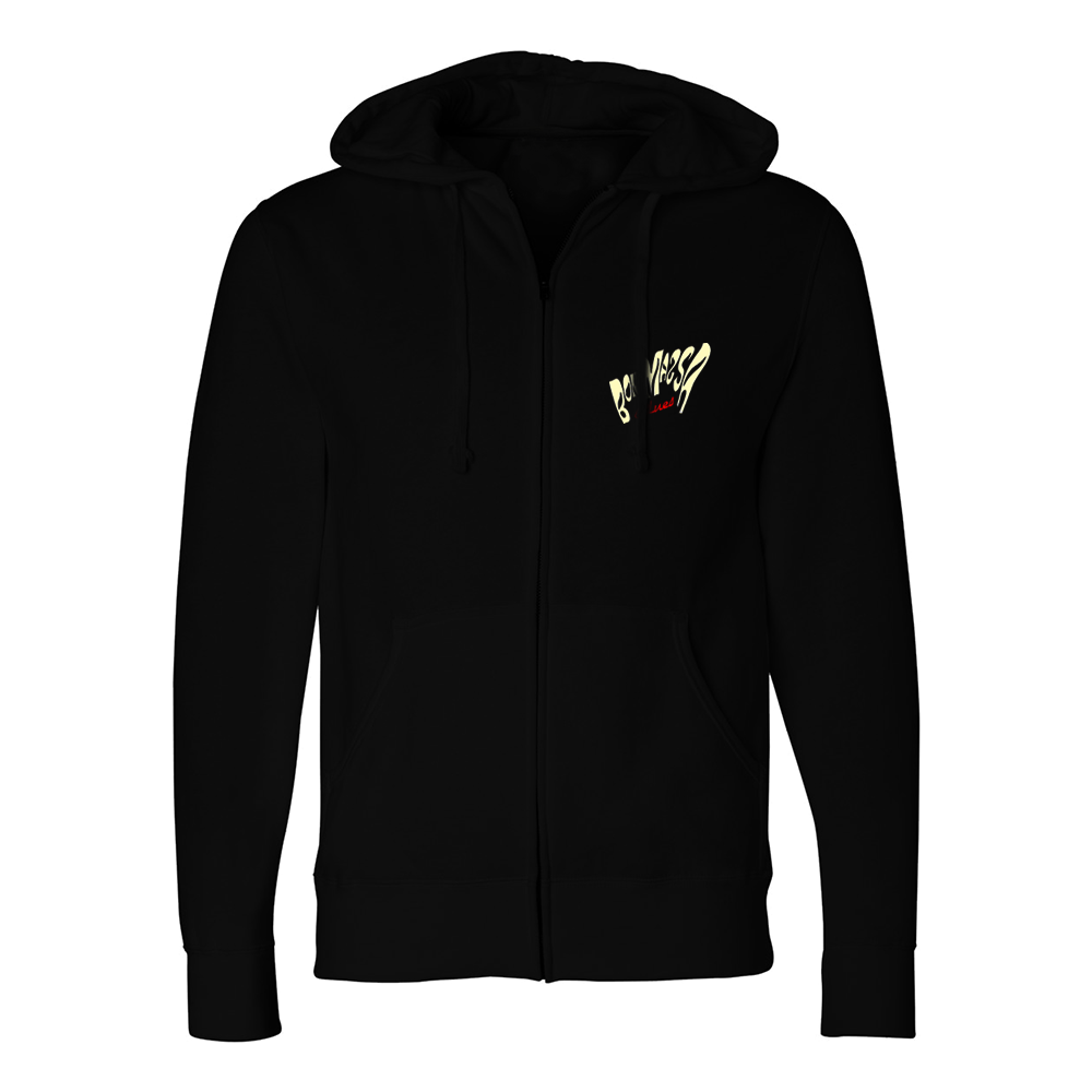 Joe Bonamassa Guitar City hettejakke glidelås fleece
