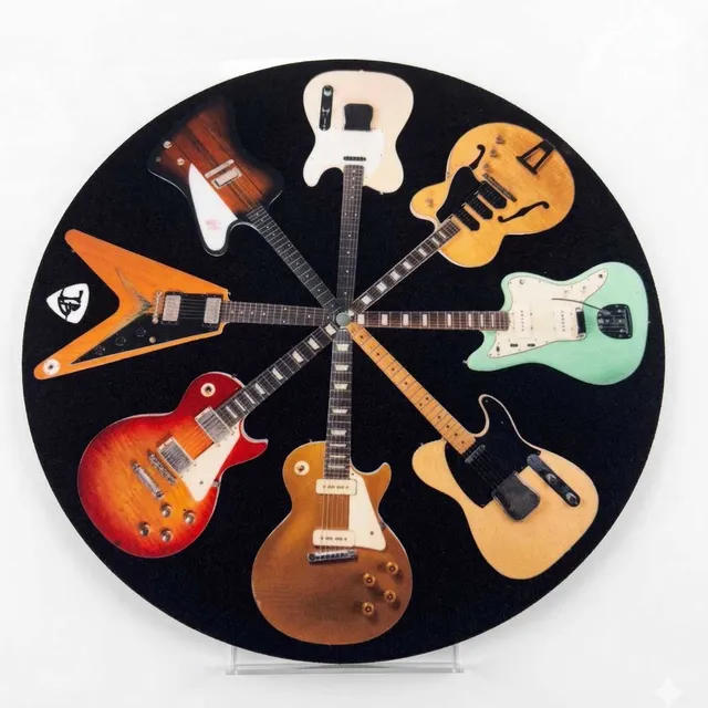 Joe Bonamassa JB Guitars slipmat filt vinyl