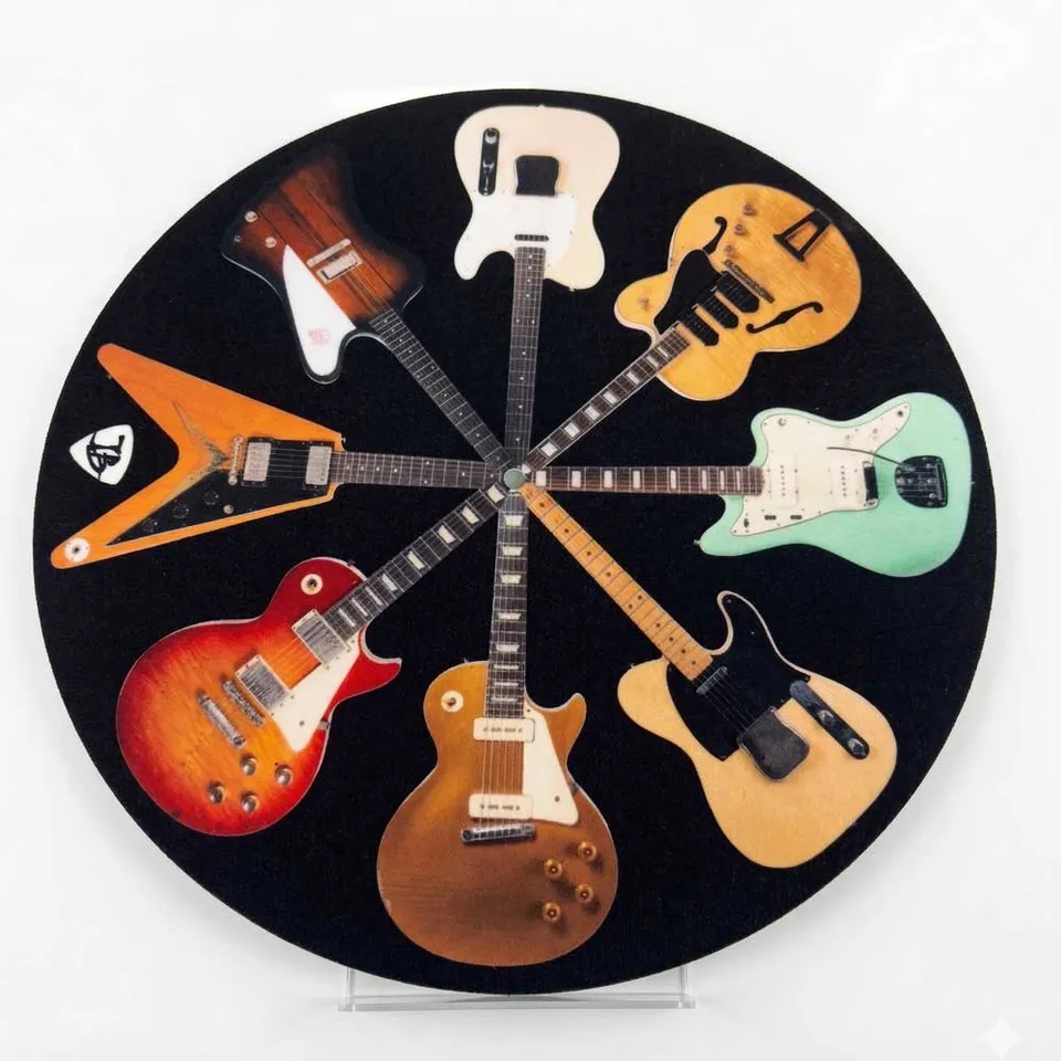 Joe Bonamassa JB Guitars slipmat filt vinyl