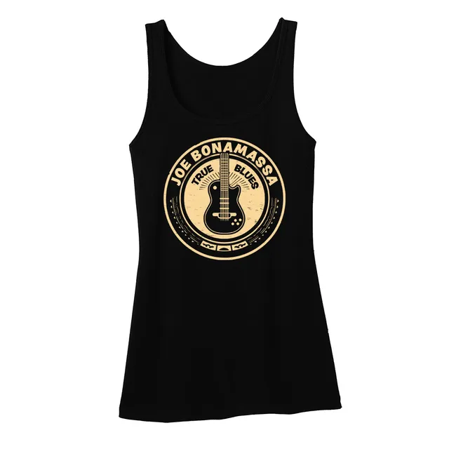 Joe Bonamassa True Blues singlet svart dame bomull