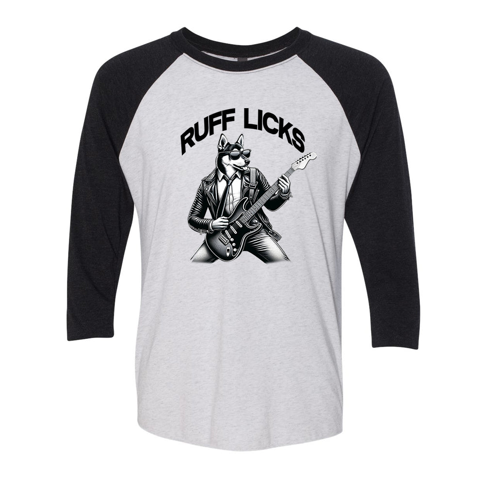 Joe Bonamassa Ruff Licks T-skjorte 3/4 erme raglan triblend