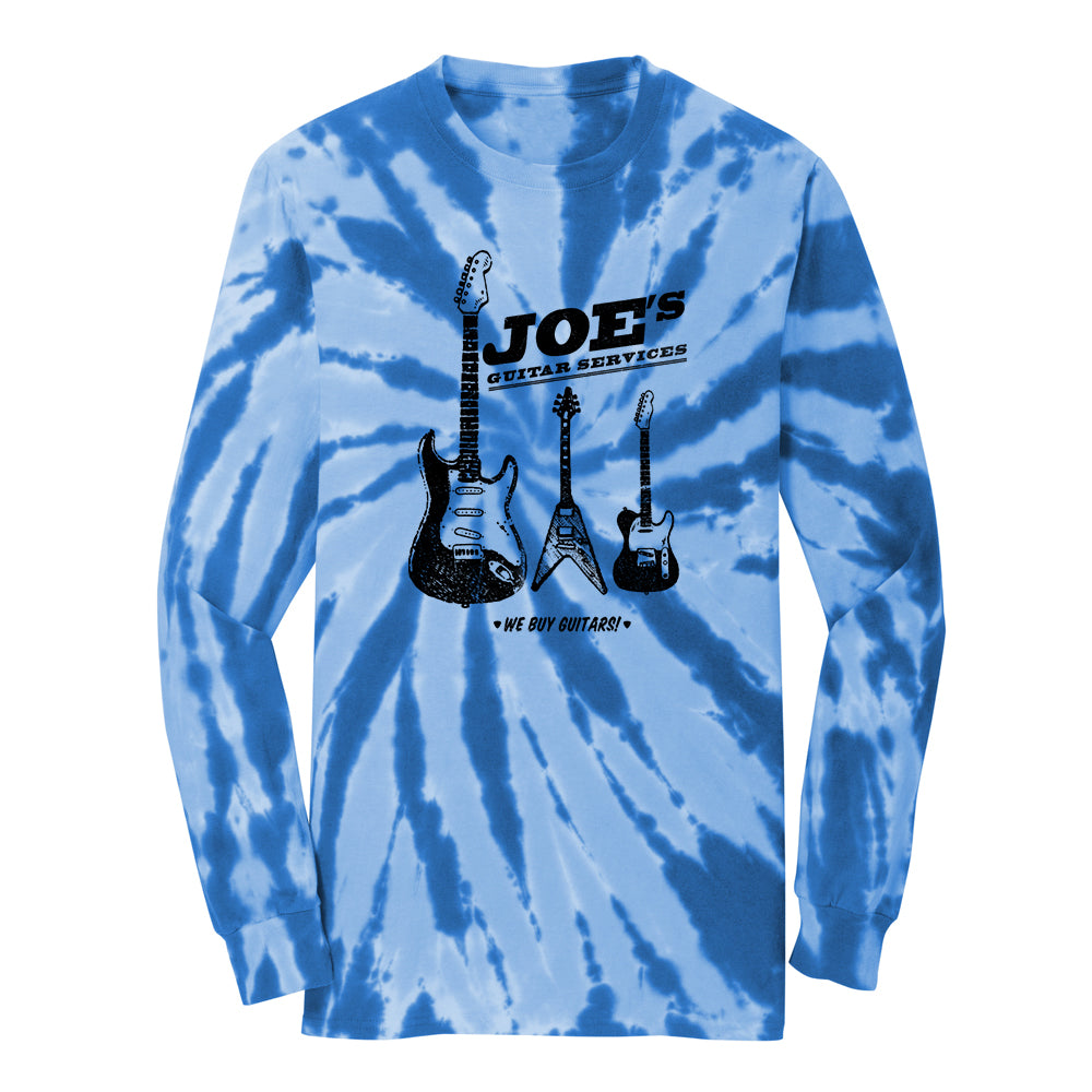 Joe Bonamassa Guitar Service tie-dye langermet neon