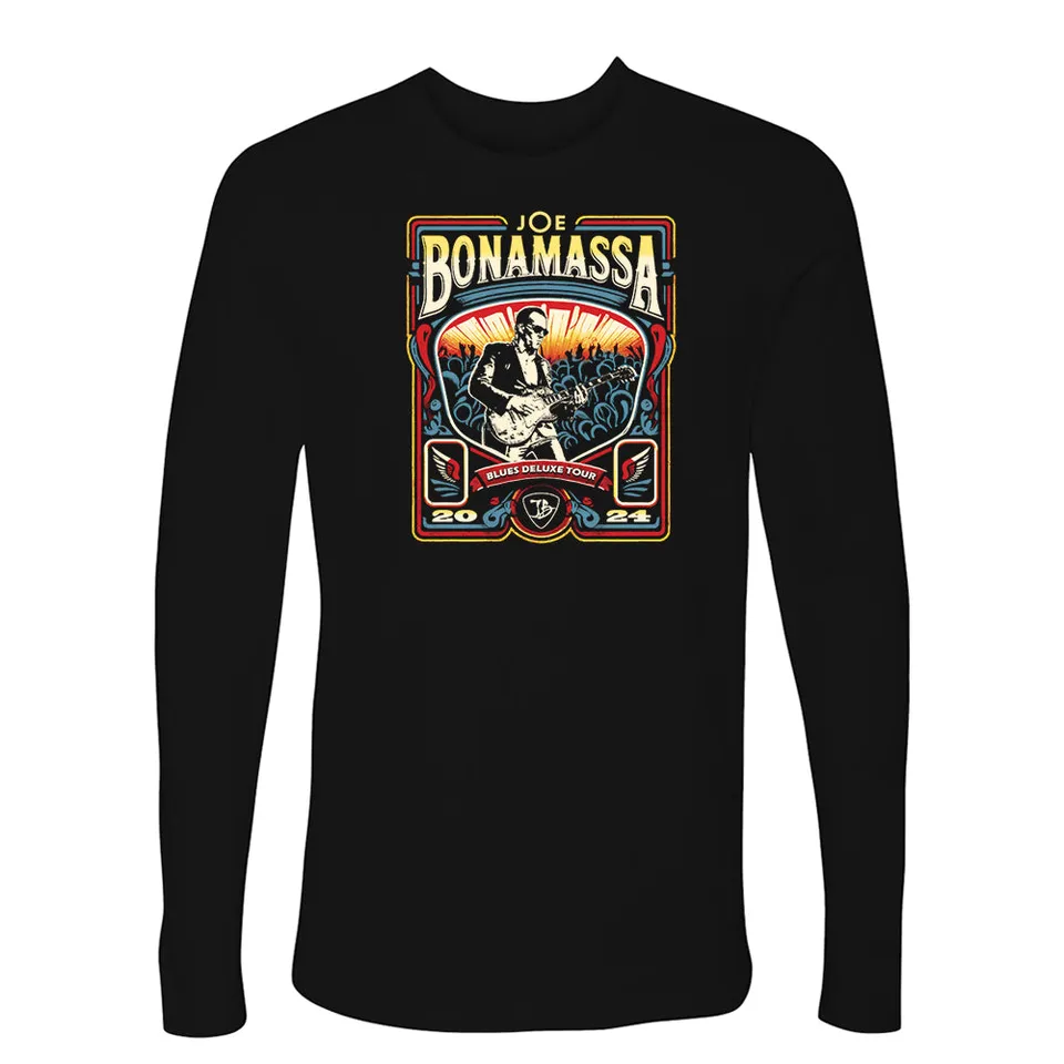 Joe Bonamassa 2024 U.S. Summer Tour langermet svart