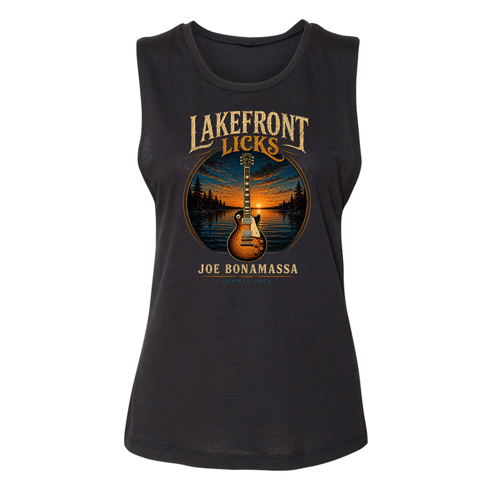Joe Bonamassa Lakefront Licks singlet dame M svart vintage