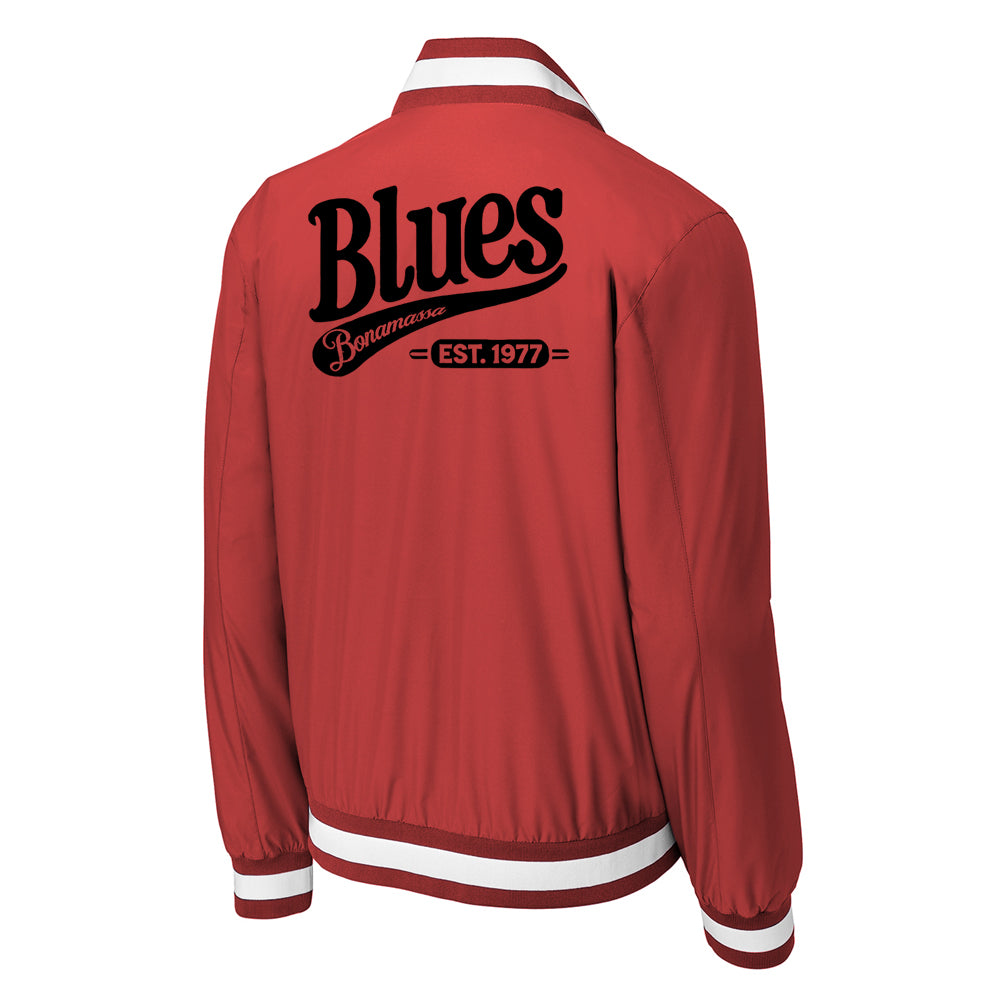 Joe Bonamassa Blues Est 1977 varsityjakke herre isolert