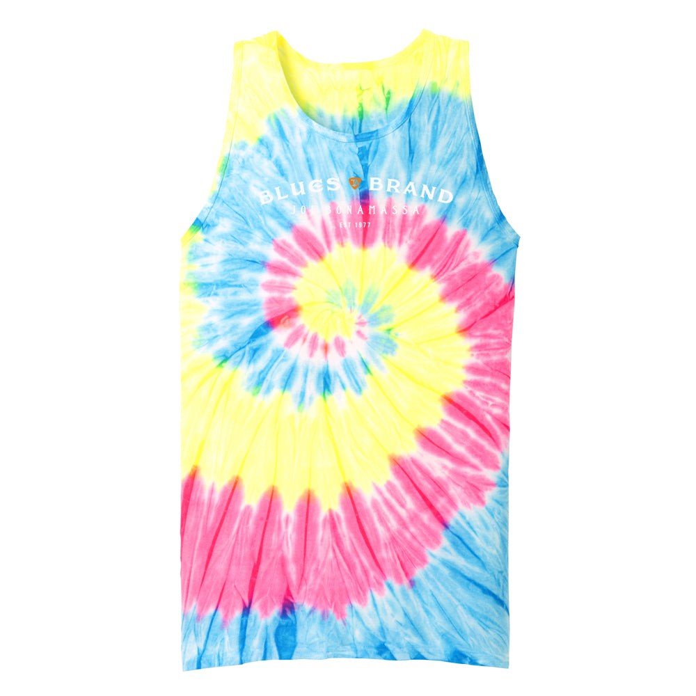 Joe Bonamassa Blues Brand singlet unisex tie-dye bomull