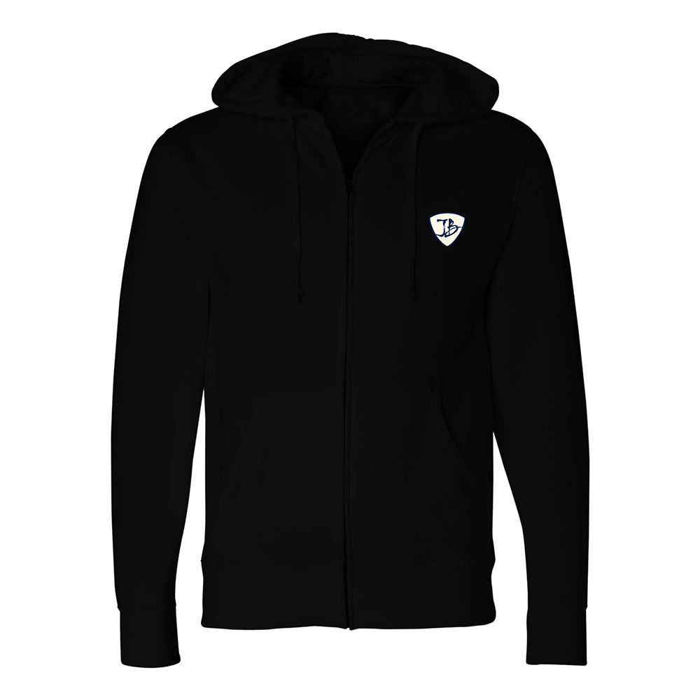 Joe Bonamassa Lucky Blues Strat zip-hoodie svart unisex