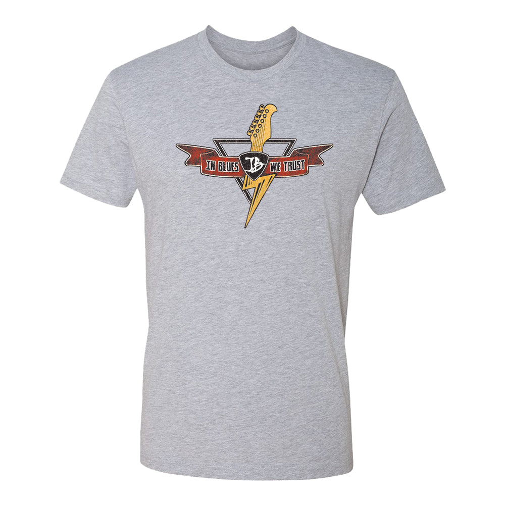Joe Bonamassa Blues Thunderbolt T-skjorte unisex svart bomull