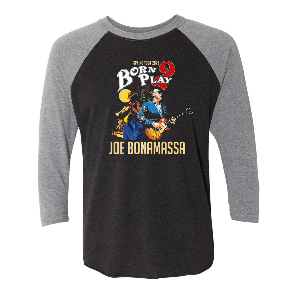 Joe Bonamassa 2023 U.S. Spring Tour t-skjorte 3/4