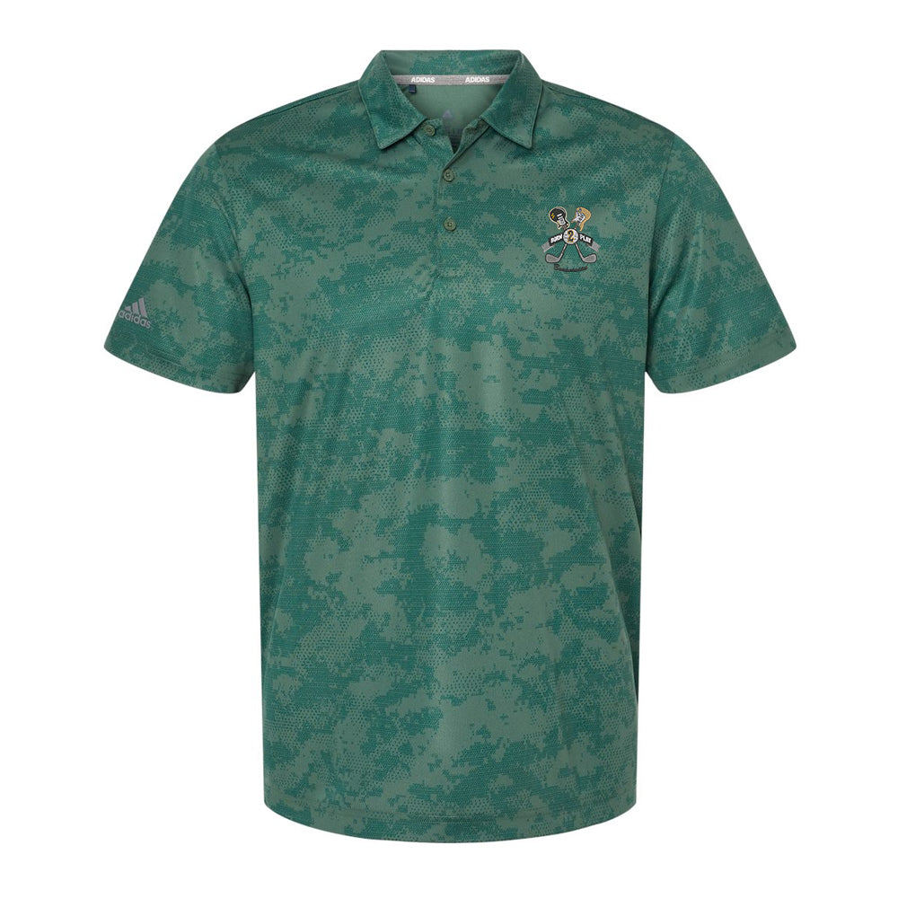 Joe Bonamassa Born 2 Play Adidas polo grå resirkulert