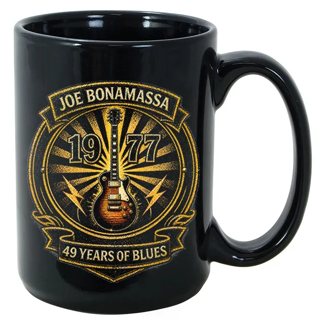 Joe Bonamassa 49 Years of Blues Les Paul Mug krus 11 oz keramikk