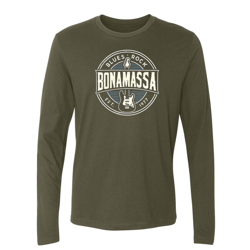 Joe Bonamassa StratoBlues langermet trøye svart herre