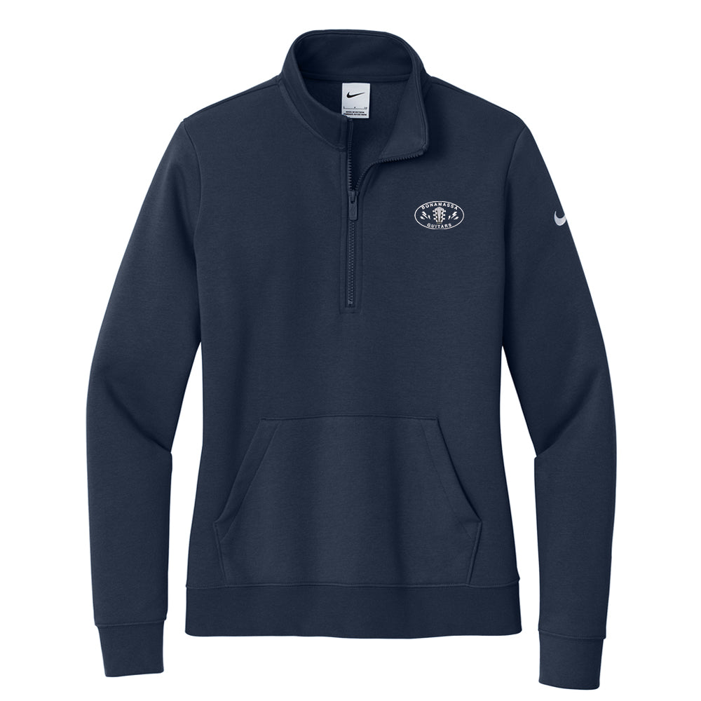 Joe Bonamassa Nike Club Fleece half-zip jakke dame antrasitt