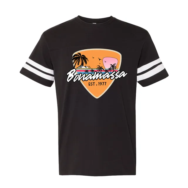 Joe Bonamassa Blues Sunset Football T-skjorte vintage