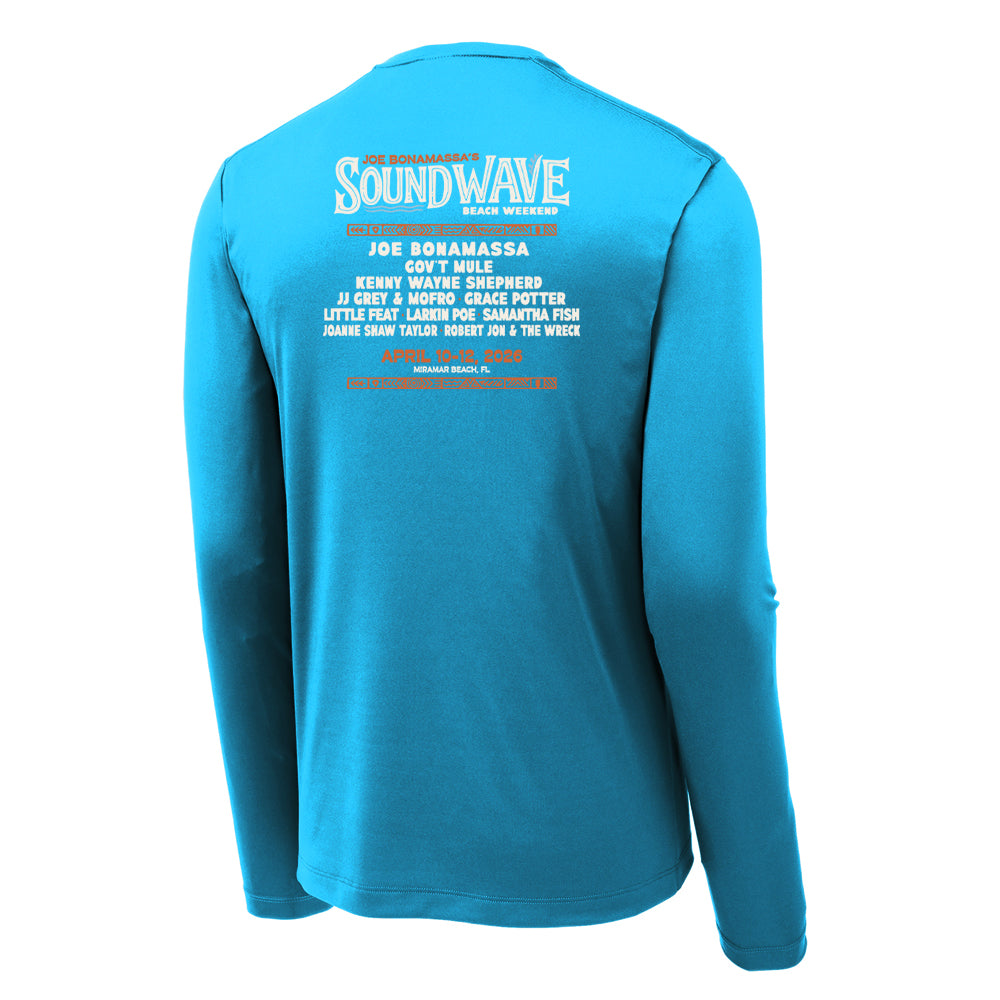 Joe Bonamassa 2026 Sound Wave Beach Weekend UV Pro langermet