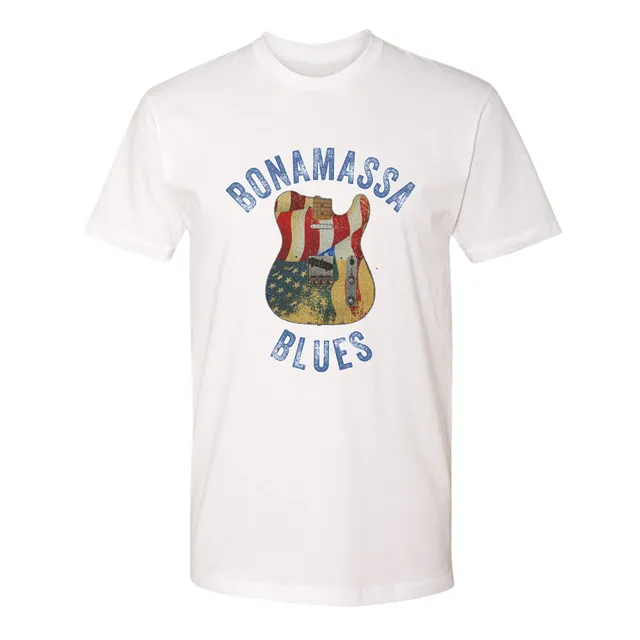 Joe Bonamassa Tele Blues t-skjorte svart bomull unisex
