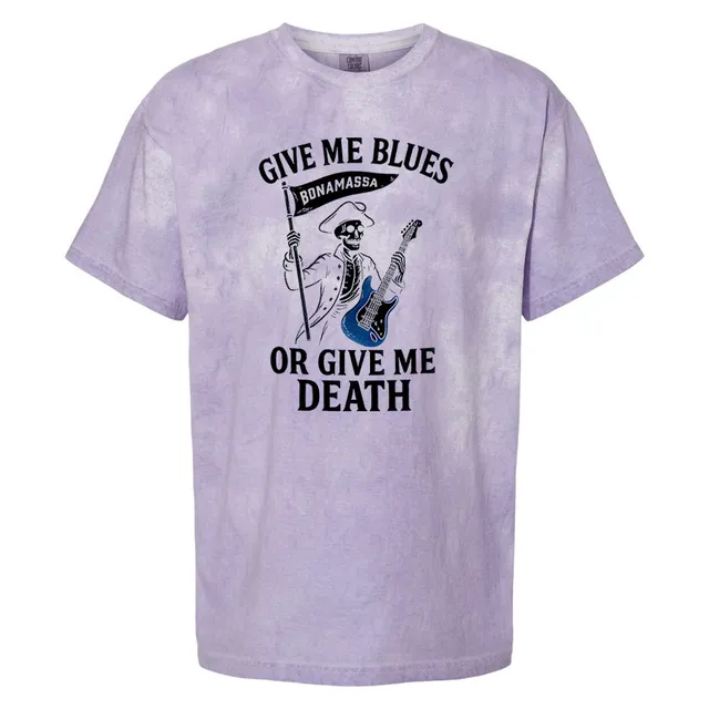 Joe Bonamassa Give Me Blues t-skjorte unisex garment-dyed