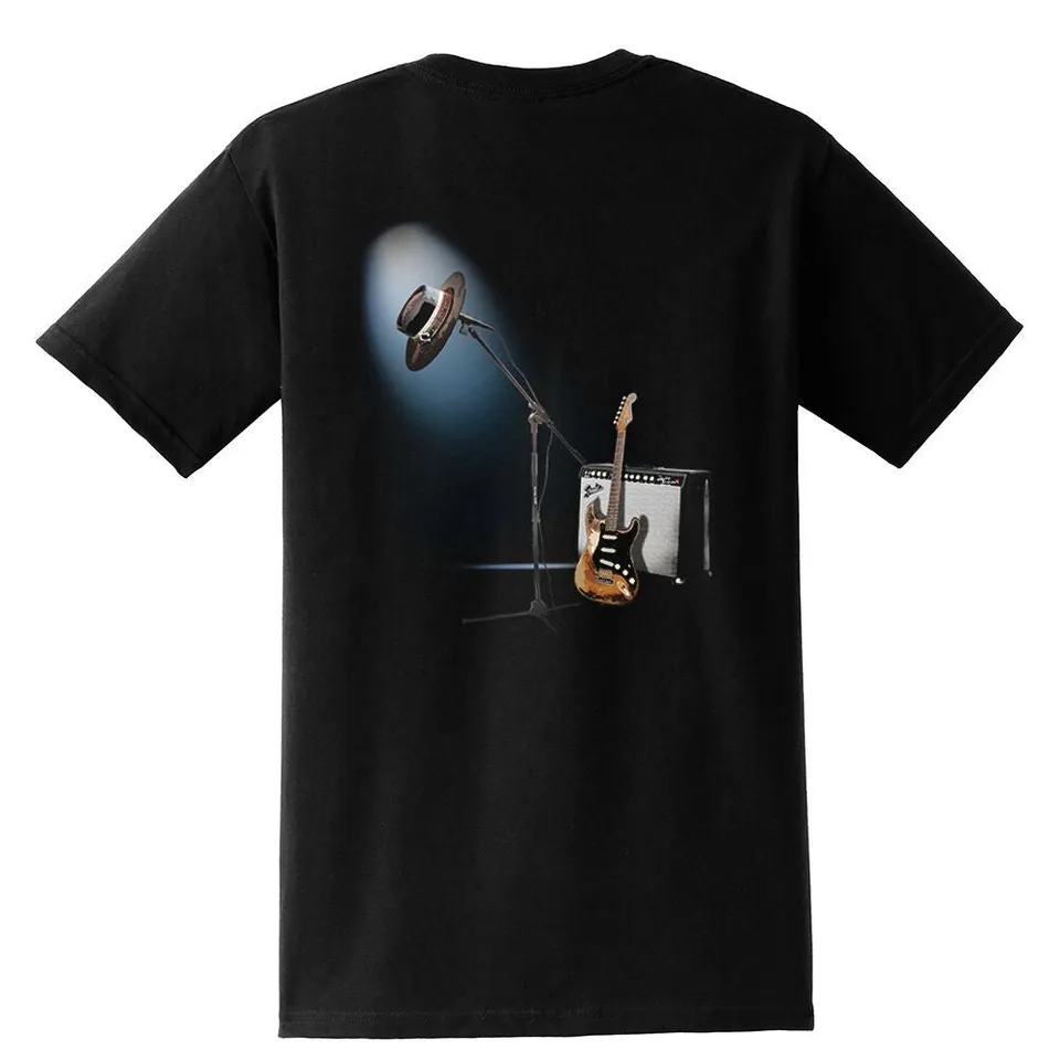 Joe Bonamassa Texas Floodlight t-skjorte brystlomme unisex