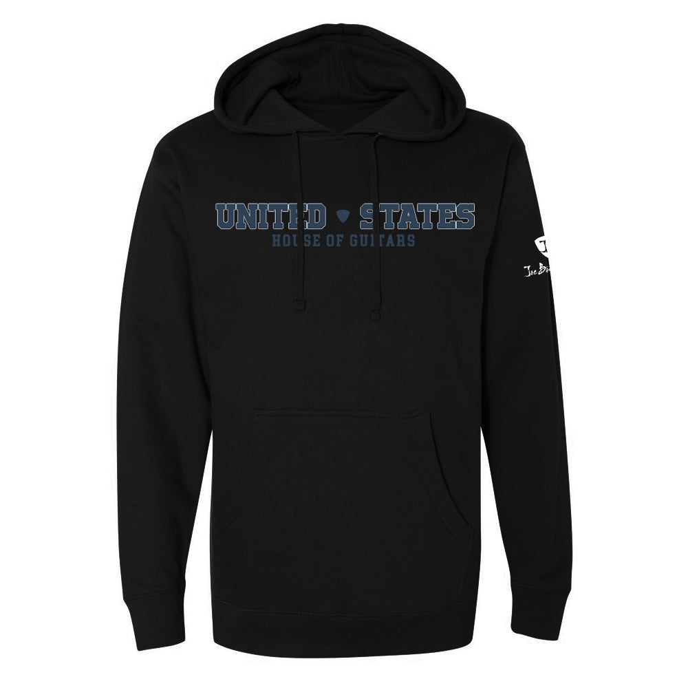 Joe Bonamassa House of Guitars hoodie pullover svart