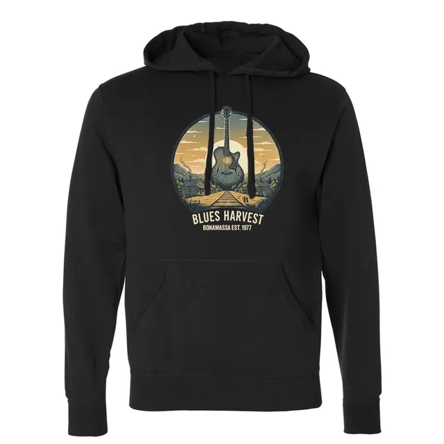 Joe Bonamassa Blues Harvest hettegenser unisex svart bomull