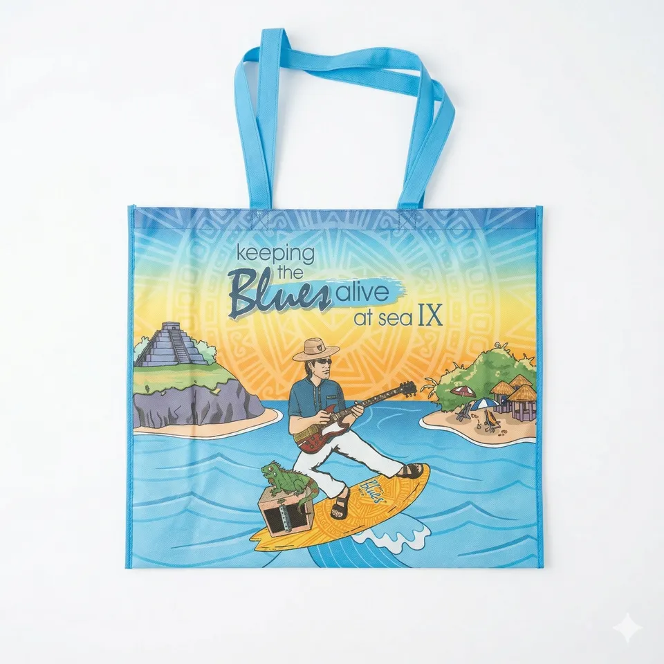 Joe Bonamassa KTBA at Sea IX totebag 2024 trykk