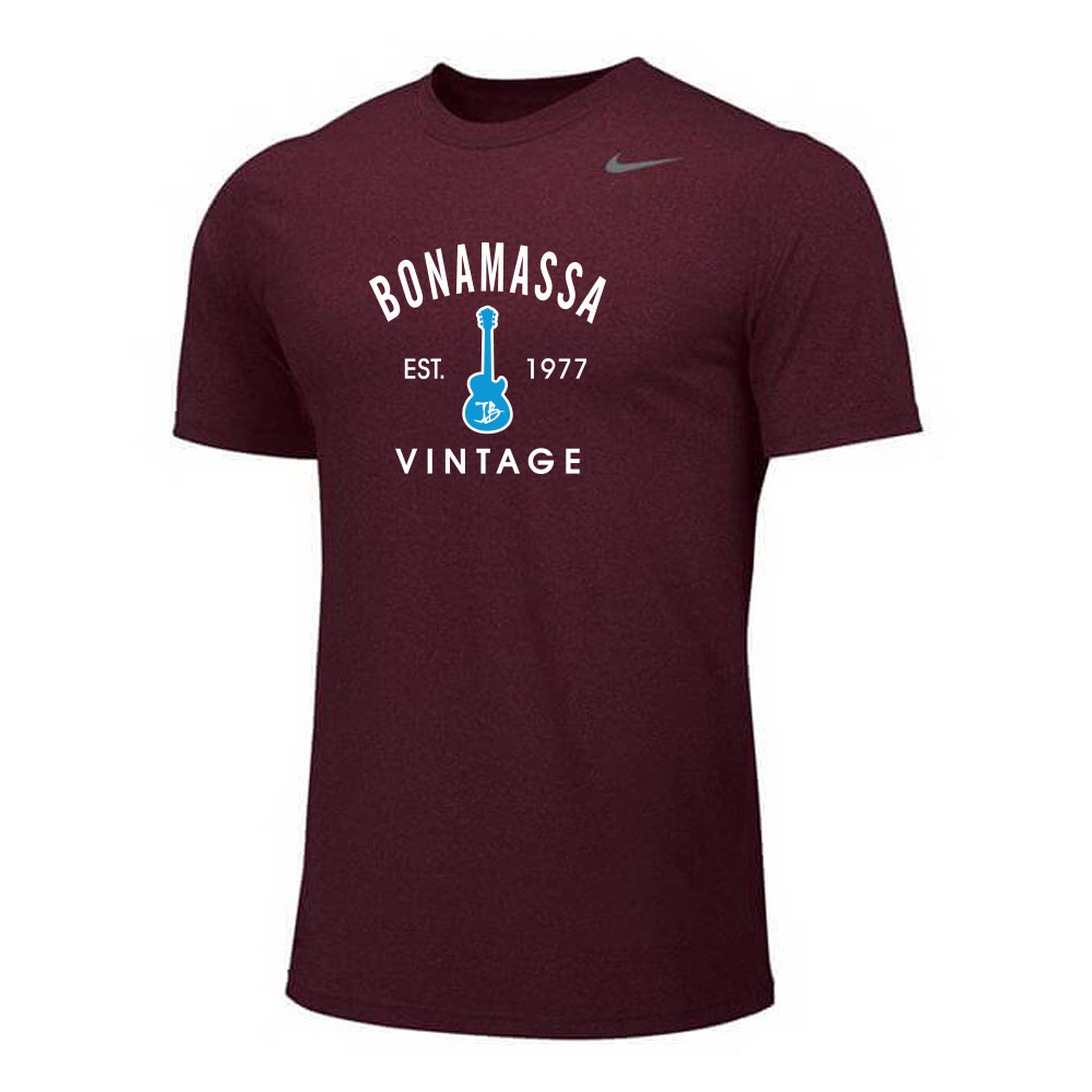 Joe Bonamassa Vintage Guitar Nike Dri-FIT Legend t-skjorte herre