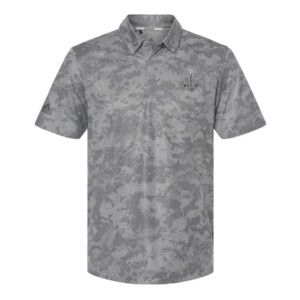 Joe Bonamassa Nautical Blues Adidas Camo polo herre grønn