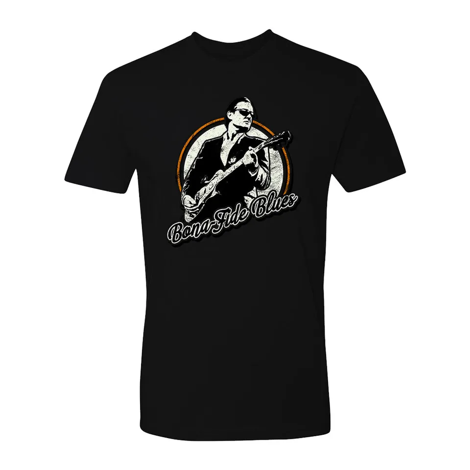 Joe Bonamassa Bona-Fide Blues t-skjorte svart bomull