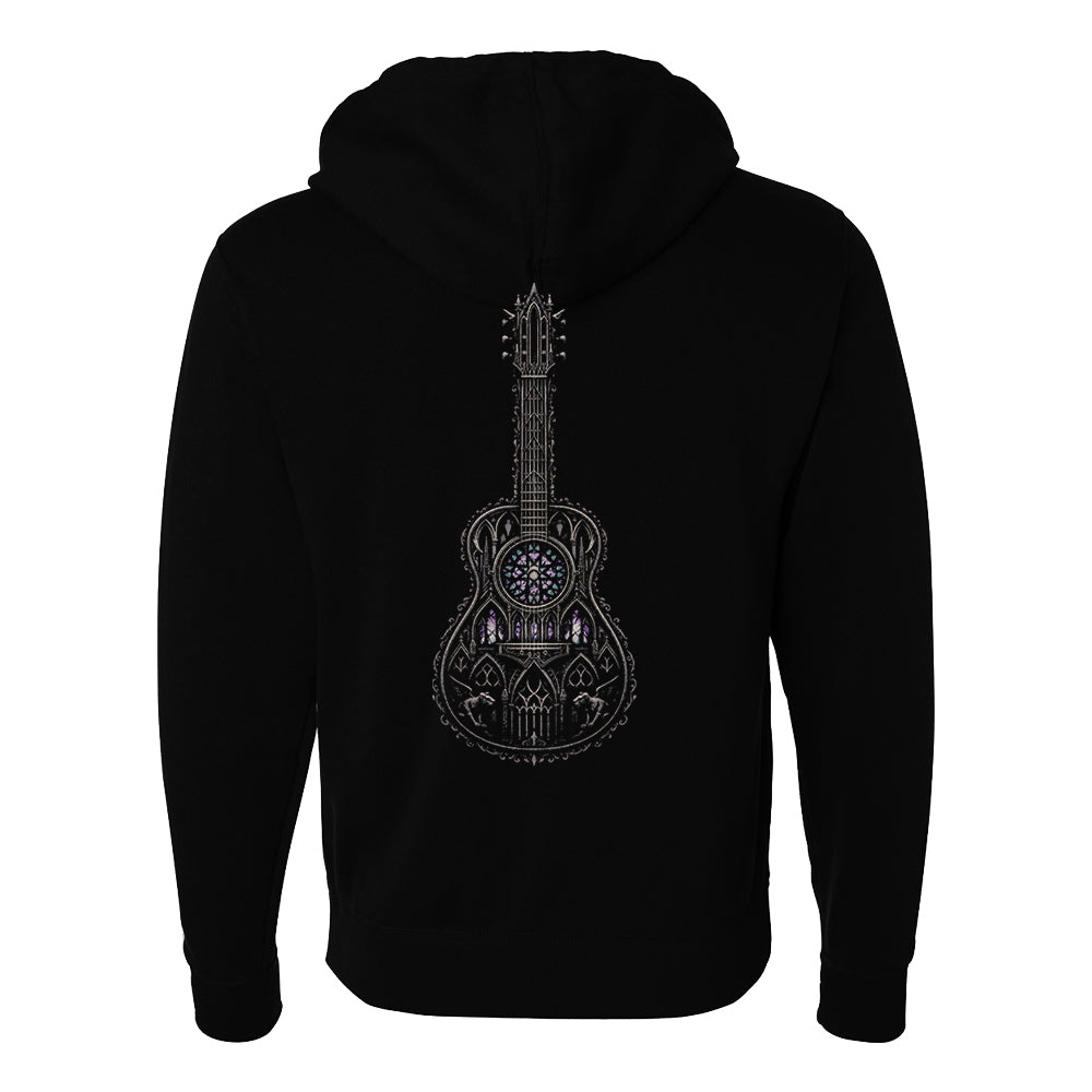 Joe Bonamassa Sacred Guitar hettejakke glidelås svart