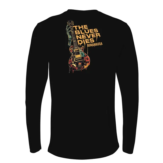 Joe Bonamassa Dead Man Strummin langermet T-skjorte herre