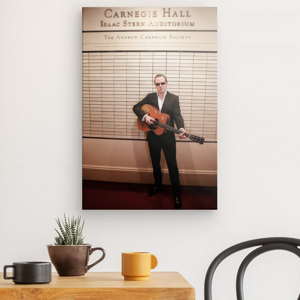 Joe Bonamassa Behind the Curtains canvasbilde lerret