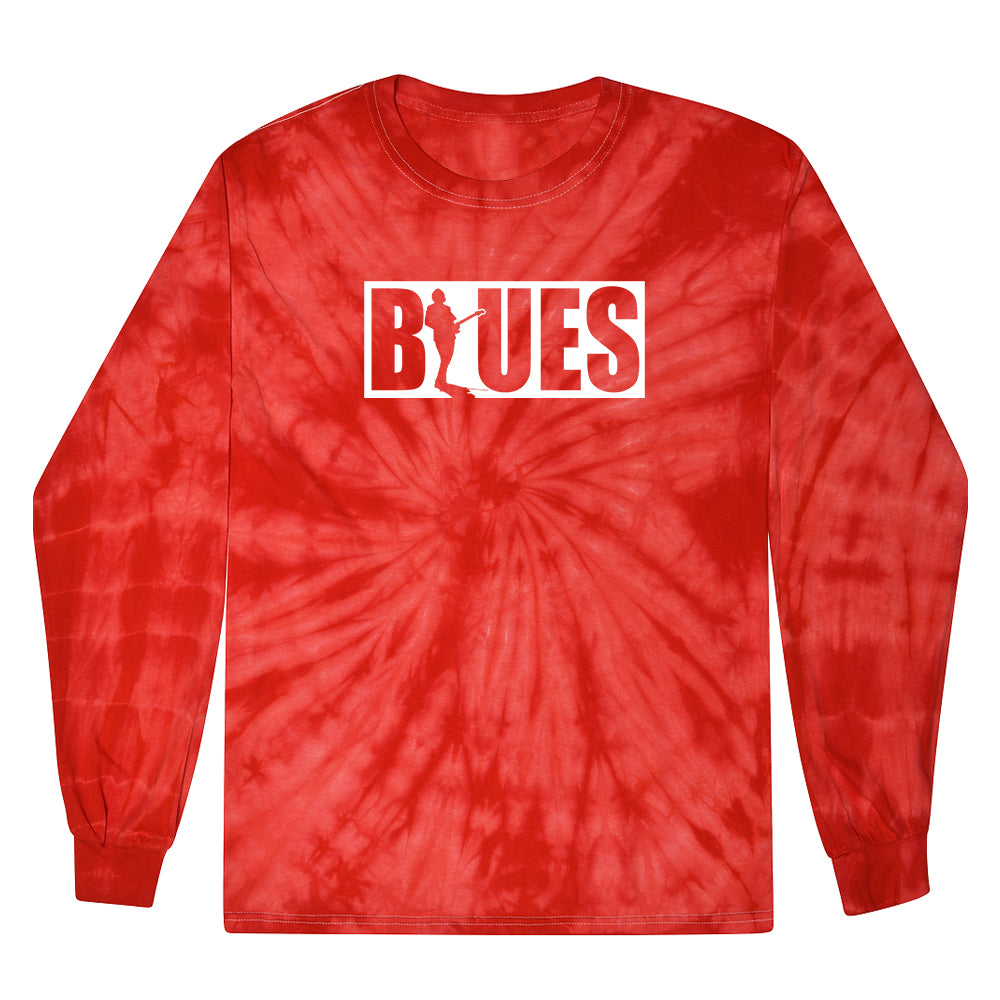 Joe Bonamassa Blues Block langermet tie dye bomull